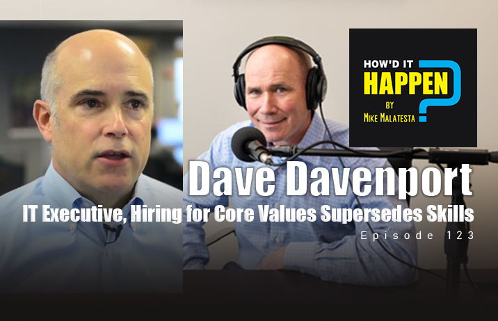 Dave Davenport, IT Executive, Hiring for Core Values Supersedes ...